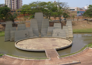 Parque Vitoria Regia em Bauru