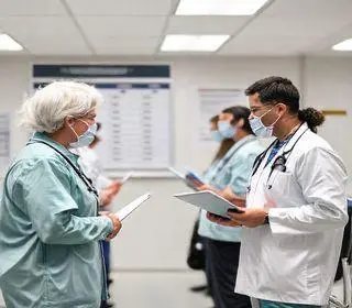 pacientes na fila de espera de agendamento de consultas e exames