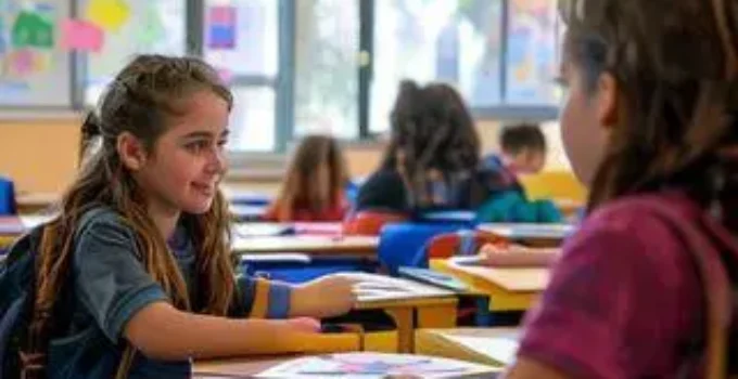 atendimento de alunos da educação infantil