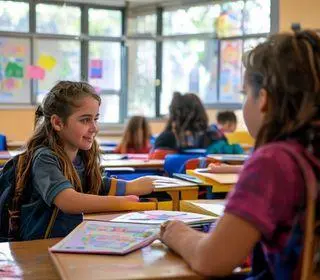 atendimento de alunos da educação infantil