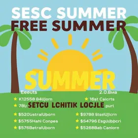 Sesc Verão 2026 Bauru