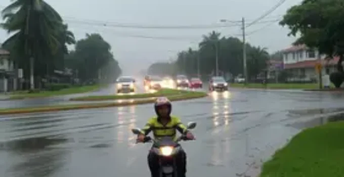chuva em Bauru