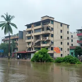 chuva forte em Bauru