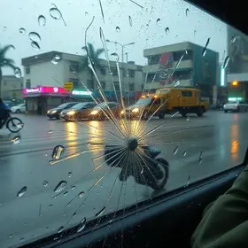 passageira pede socorro enxurrada