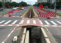 interdição da Avenida Nações Unidas Bauru