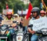 protesto motoristas e entregadores por aplicativo em Bauru
