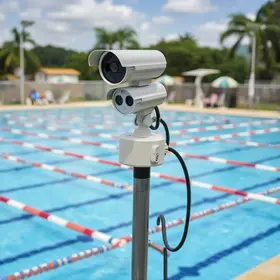 dispositivos de segurança em piscinas coletivas