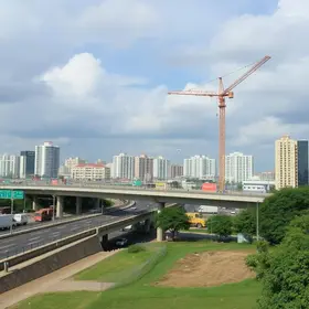 liberação do viaduto da 13 de Maio