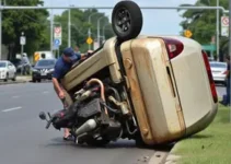 carro capota em Bauru