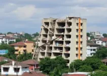 desabamento em Bauru