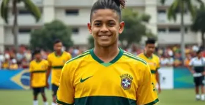alunos com nomes de jogadores da Seleção