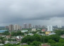risco de granizo e ventos fortes