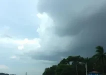 ventos de 80 km/h e granizo