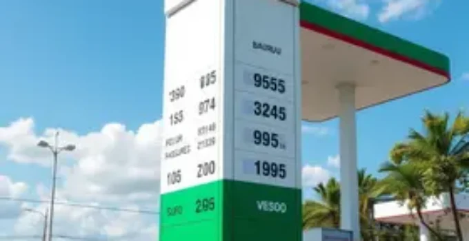 preço da gasolina em Bauru (SP)