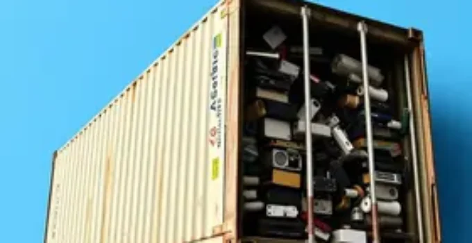 apreensão de peças de celular