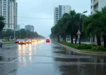 chuva em Bauru