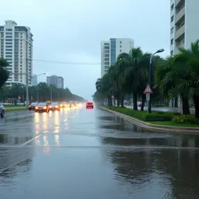 chuva em Bauru