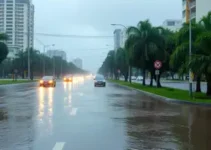 chuva em Bauru