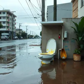 chuva em bauru
