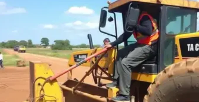 Treinamento de Operação de Motoniveladora